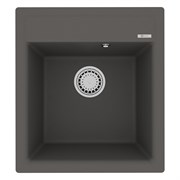 Кухонная мойка Lemark HANKA 450 цвет: серый шёлк