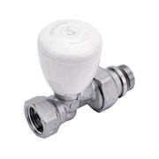 Хромированный прямой клапан Giacomini R6TG