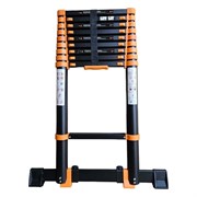 Телескопическая лестница WORKY black max 5,5м 14ступеней