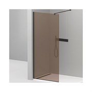 Душевая перегородка Cezares LIBERTA-L-1-110-120-BR-NERO