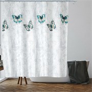 Шторка для ванной PERFECTO LINEA Harmony бабочки