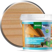 Защитно-красящая акриловая лазурь для дерева Farbitex 4300007742