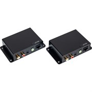 Комплект для передачи стерео аудиосигнала на расстояние до 600 м по кабелю витой пары SC&T sct0801