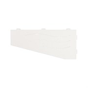 Полка RGW MT-01W/белая волна, металл 1.5 мм