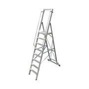 Алюминиевая стремянка на роликах KRAUSE STABILO