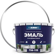 Эмаль Proremontt ПФ-115 Белый глянец 10 кг 9591481