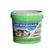 Водный лак по камню и дереву White House 14459