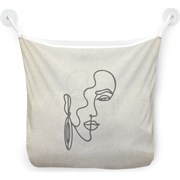 Настенная сетка-органайзер для ванной для игрушек JoyArty Таинственная девушка