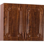 Шкаф для посуды SANTREK 80 кедр (ГЛЯНЕЦ) фасад МДФ