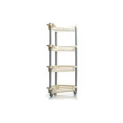 Угловая четырехсекционная этажерка Полимербыт 4308800