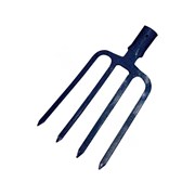 Четырехрогие кованые садово-огородные вилы GEVA TRADE F108