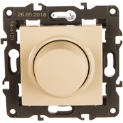 Поворотно-нажимной светорегулятор ЭРА 14-4101-02 Elegance