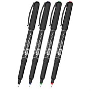 Маркеры перманентные для любой гладкой поверхности, НАБОР 4 шт., 4 ЦВЕТА, CENTROPEN "OHP", 0,6 мм, 2636/4, 626360401