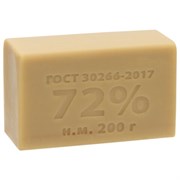 Мыло хозяйственное 72% 200 г КМЗ "Антибактериальное", без упаковки