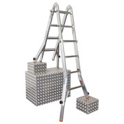 Шарнирная телескопическая стремянка KRAUSE TELEVARIO