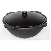 Чугунный узбекский казан Davr Metall казан3,5(плоск)