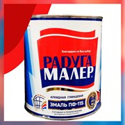 Быстросохнущая атмосферостойкая краска Радугамалер ПФ-115 ГОСТ