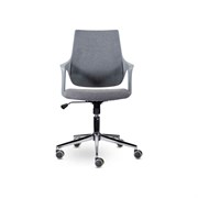 Кресло UTFC М-804 Ситро/Citro greyPL хром Ср QH21-1325