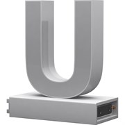 Светодиодная буква ABCMIX U