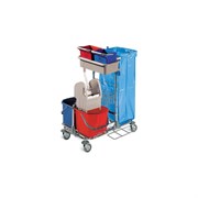 Хромированная тележка TTS TECNO 01