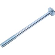 Мебельный оцинкованный болт Саморезик 8,0х130 DIN603 20 шт