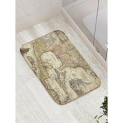 Противоскользящий коврик для ванной, сауны, бассейна JoyArty Древнее знание