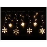 Электрогирлянда Волшебная страна Занавес со снежинками и звездами