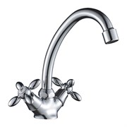 Двуручный смеситель для умывальника Decoroom DR53012