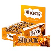 Батончик FITNESSHOCK арахис-соленая карамель, БЕЗ САХАРА, 12 шт. по 50 г в шоубоксе, 26113
