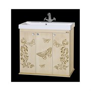 Прямая тумба MISTY Бабочка-90