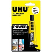 Универсальный контактный прозрачный клей UHU KRAFT