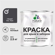 Краска для металлических заборов MALARE 2013932124001