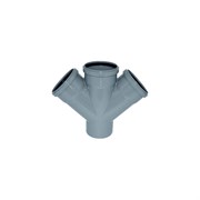 Канализационная крестовина АТЛАС ПЛАСТ SCE045000110