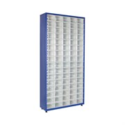 Шкаф Sembol Plastik TMD5 комплект/80 ящиков, 930x230x1860 мм