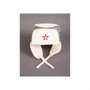 Шапка для бани Бацькина баня Ушанка со звездой