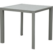 Садовый стол KONWAY Toronto 80x80 мм, алюминий, серый