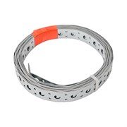 Перфорированная оцинкованная прямая лента монтажная КРЕПКО-НАКРЕПКО 70678