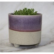 Кашпо SCHEURICH Kübel Piaff sandy purple