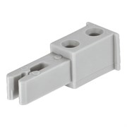 Серая дверная пробка Hafele Slido F-Line11