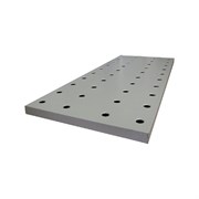 Перфорированная полка ООО ФУРАМА СТФ 1000x600 мм, серая