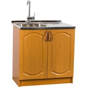 Тумба SANTREK 80*50 дуб-рустик (2 дверцы) фасад МДФ