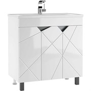 Тумба под умывальник Домино Absolute 80 Vector