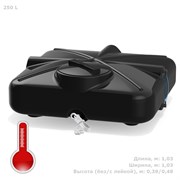 Бак для душа POLIMER GROUP РОСА