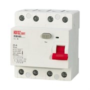 Выключатель остаточного тока HOROZ ELECTRIC SAFE (RCCB 4P 25) 4P 25A 30mA 400V 114-003-4025