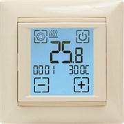 Сенсорный программируемый термостат SpyHeat SDF-421H (бежевый)
