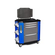 Инструментальная тележка Toollbox premium ТВР-4 RAL 5005