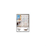 Штора для ванной комнаты Чисто Быстро Chb0144