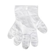 Перчатки полиэтиленовые одноразовые ОТРЫВНЫЕ, КОМПЛЕКТ 50 пар (100 шт.), размер L, 5 мкм, ELEGREEN, ГППНДПО-L