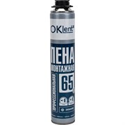 Профессиональная зимняя монтажная пена OKlent 65