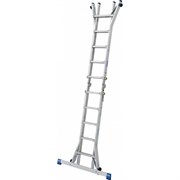 Шарнирная телескопическая стремянка KRAUSE STABILO